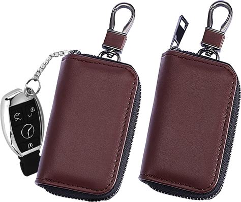 2 Pcs Faraday Car Key Case, Key Fob Protector Anti-Theft Pouch Car Fob ...