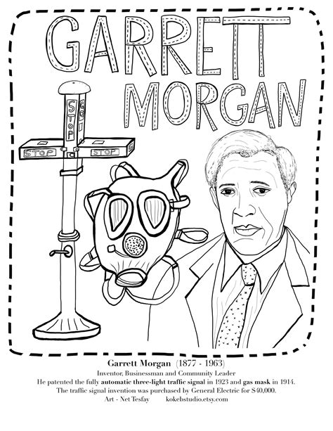 Garrett Morgan Printable - Printable Find A Word