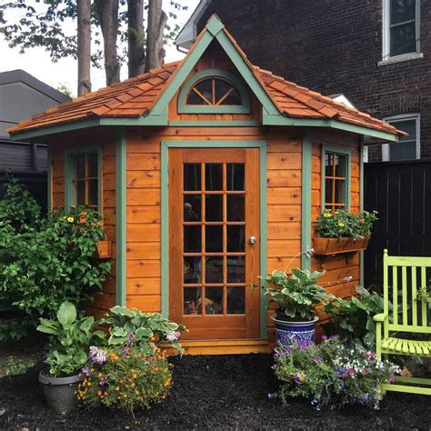 The Catalina: Our 5 Sided Corner Shed - Summerstyle