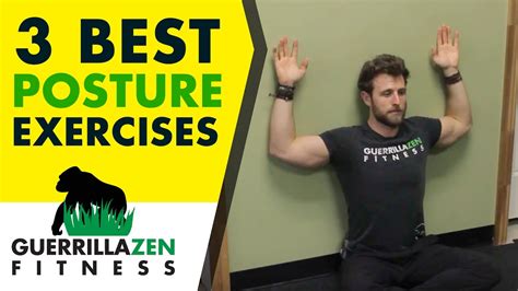 Posture Correction Exercises | Three of the BEST Exercises for Posture! - YouTube