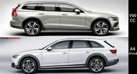 Volvo V60 CC Vs. Audi A4 Allroad: Which Rugged Estate Would You Go For? | Carscoops