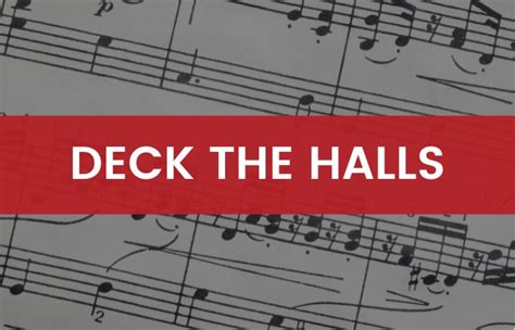 FREE Deck the Halls Piano Sheet Music (2 Versions!)