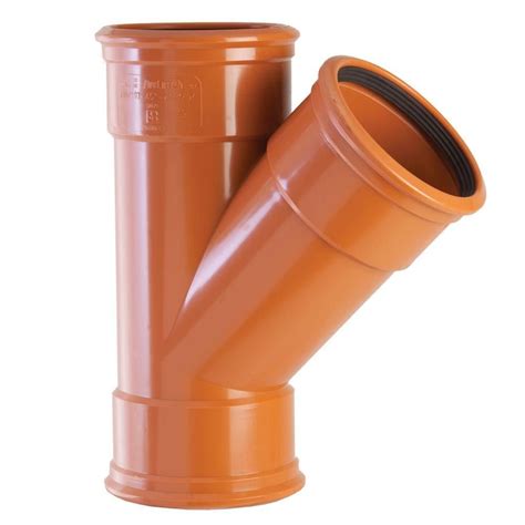 110mm (4") Underground Drainage Pipes, Fittings, Junctions & Bends | eBay