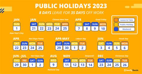 Singapore Holidays 2023 Calendar – Get Latest News 2023 Update