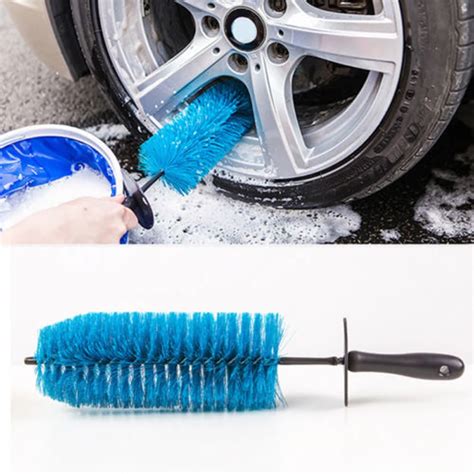 1 Pc Car Wheel Brush Vehicle Cleaning Rims Tire Washing Auto Scrub Wash Sponge Cleaning Tools ...