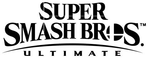 File:Super Smash Bros. Ultimate logo.png - Super Mario Wiki, the Mario encyclopedia