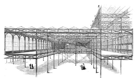 The Crystal Palace by Joseph Paxton: the first building of a new ...