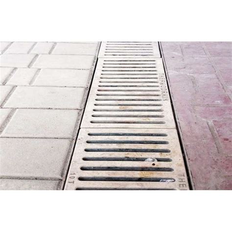 FRP Full Floor (rectangular) Rainwater Gully Cover, for Drainage Cover ...