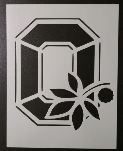 Ohio State Buckeyes "O" - Stencil – My Custom Stencils