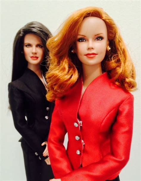 Lauren Fenmore & Sheila Carter The Young and the Restless doll repaints by Deborah Connelly ...