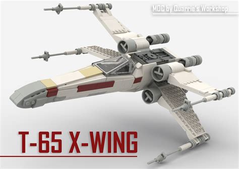 LEGO MOC T-65 X Wing by Quarries Workshop | Rebrickable - Build with LEGO