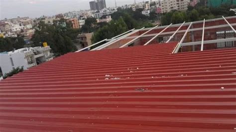 PUF Panel Roofing Sheet, For Industrial, Thickness: 30mm,50mm at Rs 120 ...