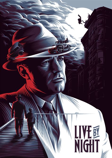 Live By Night poster on Behance