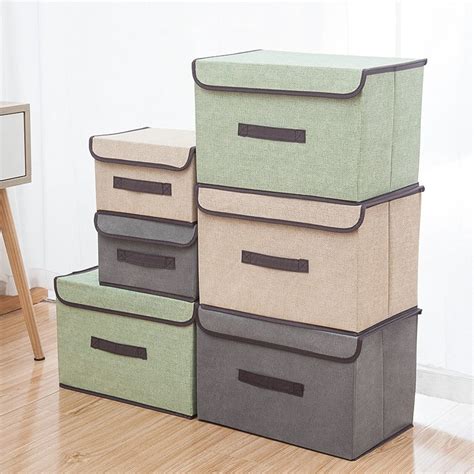 2 In 1 Foldable Storage Box Organizer Clothes Storage Cod Foldable ...