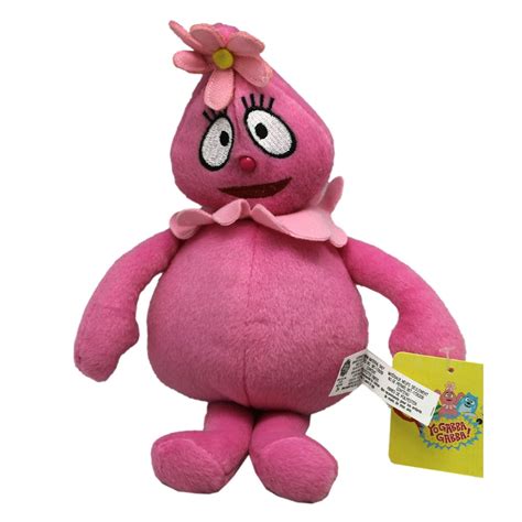 Yo Gabba Gabba! Foofa Pink Colored Small Size Kids Plush Toy (10in ...