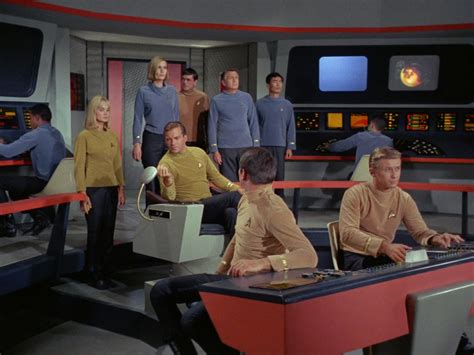 Bridge scene of (TOS) U.S.S. Enterprise NCC-1701 Star Trek 1966, Star ...