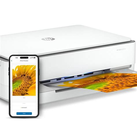 HP Inc. ENVY 6055e Wireless All-In-One Color Printer, Scanner, Copier ...