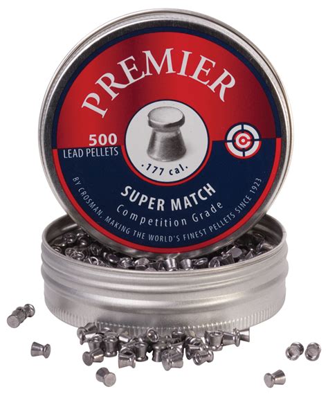 Crosman Premier Super Match Pellets .177: Airguns of Arizona | Premier ...