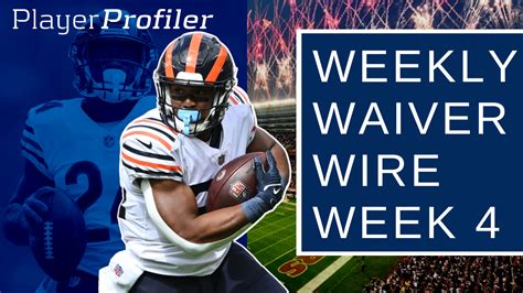 Week 4 Waiver Wire Additions: An Ugly Week - PlayerProfiler