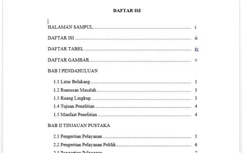 Contoh Daftar Isi Makalah yang Benar dan Strukturnya. Yuk, Pelajari supaya Tidak Salah! | News+ ...