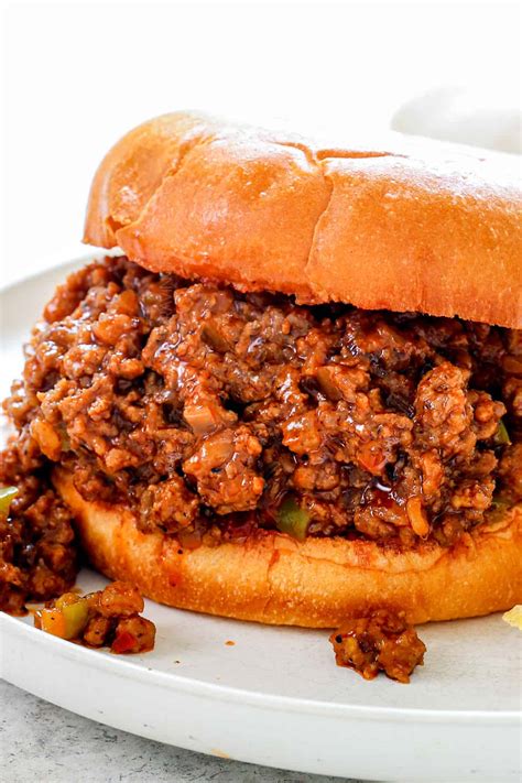 Best Sloppy Joe Recipe (Easy and Quick) - Carlsbad Cravings