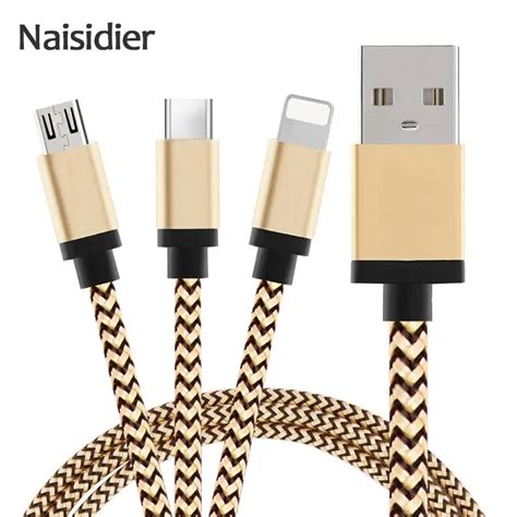 USB Charger Cable For IPhone 5 5s SE 6 6s 7 Plus IPad Mini 1 2 3 Air 1M Durable Data Sync Cable ...