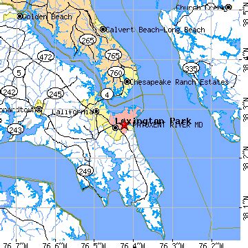 Patuxent River, Maryland (MD) ~ population data, races, housing & economy