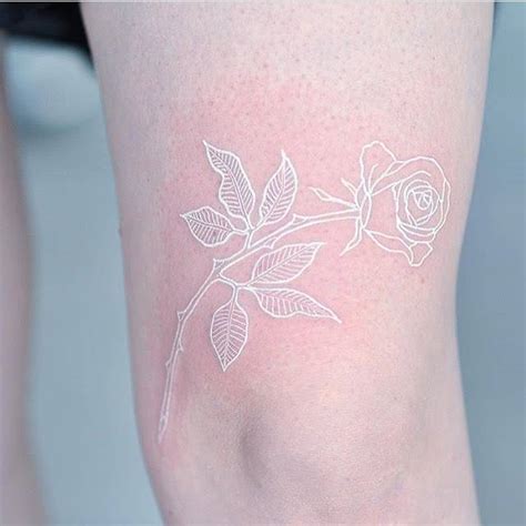 White Ink Tattoos For People With Pale Skins