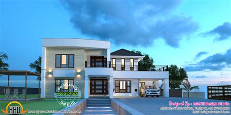 Majestic home design by Aaakriti - Kerala Home Design and Floor Plans - 9K+ Dream Houses