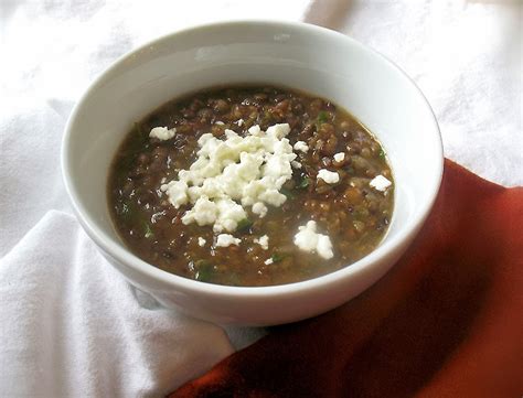 French-Style Lentil Soup with Goat Cheese | Lisa's Kitchen | Vegetarian Recipes | Cooking Hints ...