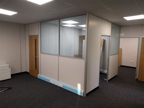 Glass Office Partitions | Glazed Office Partitioning | Hereford & Worcestershire