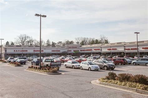 Shoppers at Crofton Centre in Crofton, MD