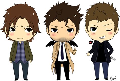 Supernatural Chibi by xxsymmetryxx on DeviantArt | Supernatural art, Supernatural fan art ...