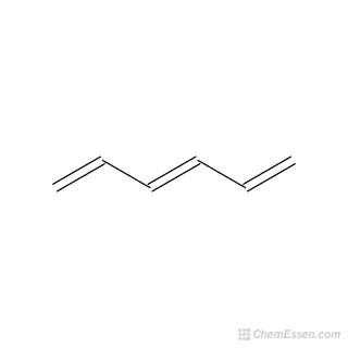 (3Z)-hexa-1,3,5-triene Structure - C6H8 - Over 100 million chemical ...