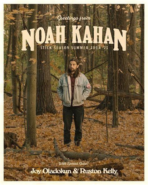 Noah Kahan Tour 2023: Tickets, where to buy, dates, venues and more