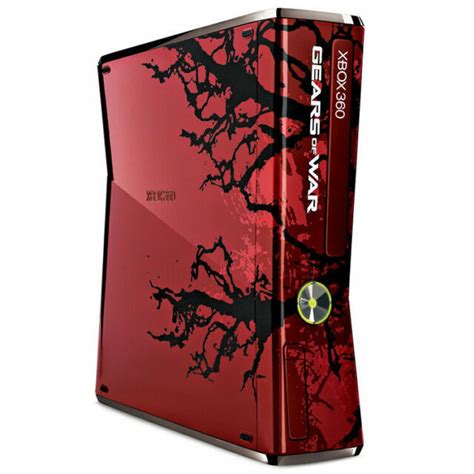 Microsoft Xbox 360 Gears Of War Limited Edition Console W/ Red Black ...