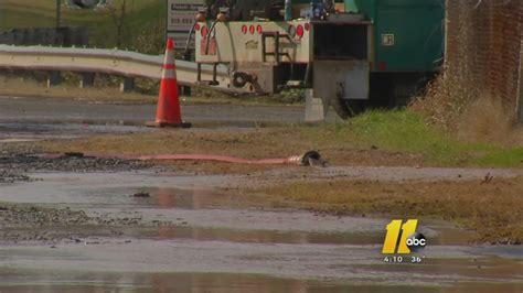 Water main break causes mess in Durham - ABC11 Raleigh-Durham