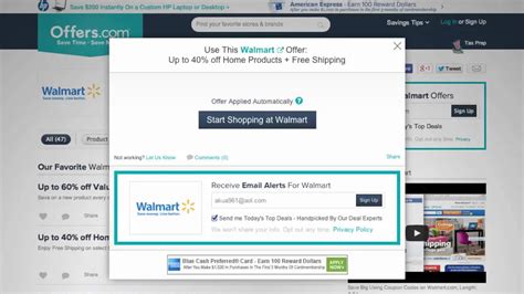 Walmart Promo Code 2014 - How to use Promo Codes and Coupons for ...