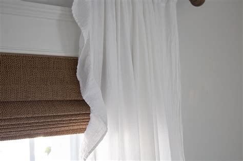 Bamboo Blinds for the Living Room - The Honeycomb Home