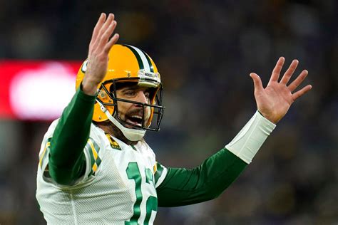 Green Bay Packers Quarterback Aaron Rodgers Now Leads In The Race For ...