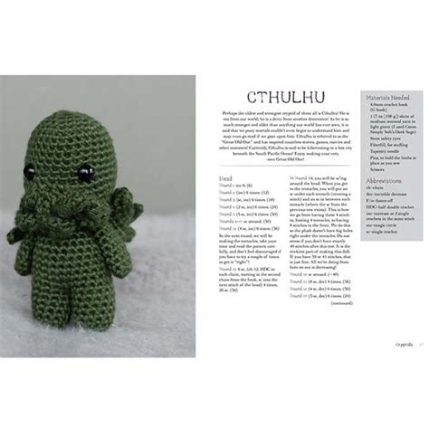 A Crochet World of Creepy Creatures and Cryptids | The Woolery