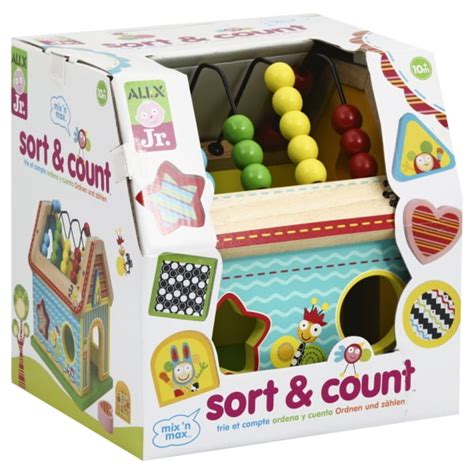 ALEX Toys ALEX Jr. Sort and Count Baby Wooden Developmental Toy ...