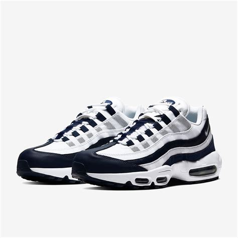 Nike Air Max 95 Essential - Midnight Navy/White-Mens Shoes | Pro:Direct Soccer