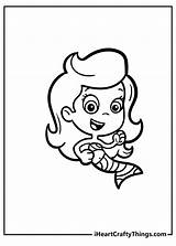 Bubble Guppies Molly Coloring Pages  Nation sketch template