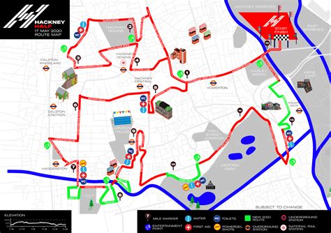 London Half Marathon 2025 Course Map - Minne Allison