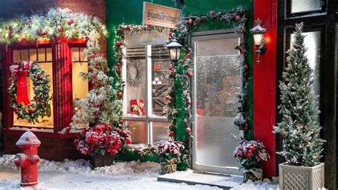 Christmas Village Zoom Background | Download Free Holiday Zoom Backgrounds | POPSUGAR Tech Photo 31