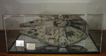 Acrylic Display Cover for the Master Replicas Studio Scale Millennium Falcon - Acrylic Display Cases