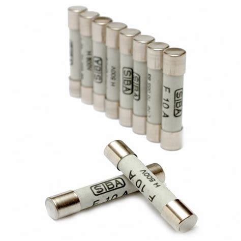 Siba Fuses 6X32mm 20A Quick Blow Ceramic www.parkelect.com