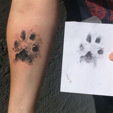 Dog Paws Tattoo Designs - Cat's Blog