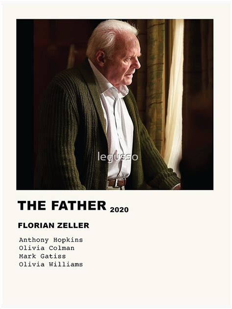 "the father movie poster artwork" Poster by legusso | Redbubble